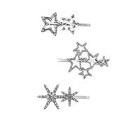 HAPINARY Fermagli Per Chioma A Cinque Punte Strass Accessori Per Chioma Eleganti Per Donne Realizzati in Lega Resistente