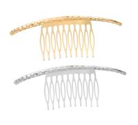 HAPINARY Fermagli Per Chioma in Lega 2 Pezzi Pettini Per Chioma Forcine Copricapo Ragazze Laterali Accessori Alla Moda