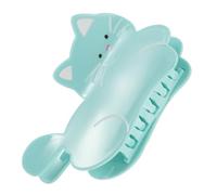 HAPINARY Fermaglio Per Chioma A Forma Di Artiglio Di Gatto Clip A Forma Di Animale Design Cartone Animato Presa Forte Per Donne E Ragazze Colore Azzurro