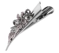 HAPINARY Fermaglio Per Chioma A Forma Di Becco D'anatra Strass Fermaglio Per Chioma Da Donna Accessorio Per Parrucchieri