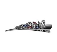HAPINARY Fermaglio Per Chioma Cristalli Fermaglio Decorativo in Metallo Accessorio Da Donna Elegante Per Compleanni E Matrimoni