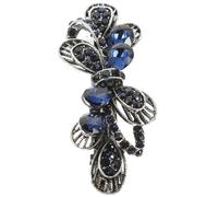 HAPINARY Fermaglio Per Chioma Strass Brillanti Elegante Fermaglio Per Chioma Metallo Gioielli Da Donna Spessi Scintillanti