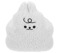 HAPINARY Fermaporta Decorativo a Forma di Coniglio, Anti-pizzicamento per Dita, Bianco, in Pp Cotton e Sherpa, per Cameretta Bimbi