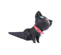 HAPINARY Fermaporta in Pvc Nero, Sicurezza Antigraffio e Protezione Contro Chiusura Porta, per Casa e Ufficio Design a Gatto Decorativo Colore Casuale