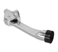 HAPINARY Fermaporta Kickdown a Calci in Lega di Zinco Argento 5.1X1.6X1 Pollici Supporto Regolabile a Ferro di Cavallo Blocco per Porte di Uffici e Negozi