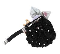 HAPINARY Filato Di Seta In Tessuto Simple Flower Pocket Testa Testa Floro Top Clip Accessori Per Accessori Per Clip A Una Parola Rete Spessa Rossa Fiori Di Per