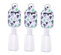 HAPINARY Flacone Da Mano Ricaricabile Con Coperchio Protettivo Flacone Vuoto Da 30 Ml Portatile Per Sapone Lozione Di Profumo