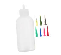 HAPINARY Flacone Spremibile per Smalto in Ceramica Applicatore di Precisione per Ceramica Strumento per Smaltatura Sottovetro Punte Ad Ago Sostituibili per Lavori di Dettaglio E Pittura