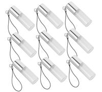 HAPINARY Flaconi Di Vetro Perlato Con Rullo Per Oli Essenziali 5 Ml, Confezione Da 10 Pezzi, Bottiglie Ricaricabili a Tenuta Stagna Per Profumi Da Viaggio e Aromaterapia