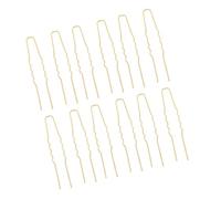 HAPINARY Forcine Per Chioma a Forma Di u in Ferro Placcato 100 Pezzi, Accessori Per Chioma Fai Da Te, Copricapo Per Donna Design Ondulato Piccolo, Perfette Per Acconciature Casual e Eleganti