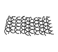 HAPINARY Forcine Per Chioma a Spirale Nere 10 Pezzi, Fermaglio Per Chioma a Vite in Lega Resistente, Punte a Sfera Non Graffianti, Per Acconciature Quotidiane Donne e Ragazze