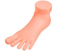 HAPINARY Forma per Pratica Unghie Piedi in Gomma Rosa Leggero per Apprendere la Tecnica Nail Art per Principianti e Allenamento Manicure Professionale