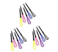 HAPINARY Frusta Per Parrucchieri 15 Pz Frusta Manuale Automatica Mini Frusta Tagliacapelli Senza Fili Piccolo Miscelatore Frusta Per Dei Tintura Mini Mini Mixer Mini Frullatori Colorful