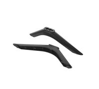 HAPINARY Gambe Supporto TV Universali per Schermi LCD LED, ABS Nero, 2 Pezzi con Viti, Design Stabile, Installazione Rapida, per Ufficio e Casa, 26-43 Pollici