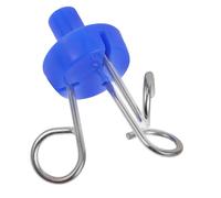 HAPINARY Ganci in Acciaio Inossidabile per Asta per Infusione Flebo, Accessori per Supporto Infusione, Facili da Installare e Resistenti, per Uso in Clinica