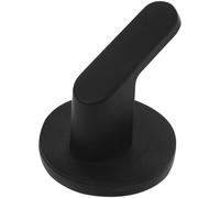 HAPINARY Gancio Magnetico per Frigorifero in Ferro Nero, Resistente e Sicuro, per Chiavi e Asciugamani in Cucina e Casa, Design Semplice e Delicato