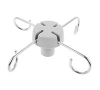 HAPINARY Gancio Per Asta Portaflebo in Acciaio e Abs Per Ospedale Accessorio Per Supporto Infusione Verticale Parte Asta Portaflebo