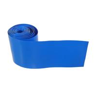 HAPINARY Guaina Termorestringente Prolunga la Durata della Batteria in Pvc Blu Protezione dagli Urti 15 Metri per Batterie e Fili per Imballaggio Industriale