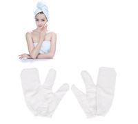 HAPINARY Guanti Da Bagno in Seta Per Doccia Scrub Esfoliante Massaggio Linfatico E Drenaggio Scrubber Per Corpo