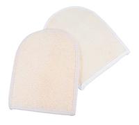 HAPINARY Guanto Esfoliante in Luffa Spugna Da Bagno Guanto Cura Della Pelle Doccia Piccolo E Portatile