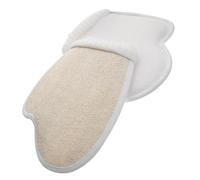 HAPINARY Guanto Scrub Per Corpo in Luffa Naturale Guanto Da Bagno Esfoliante E Scrubber Facile Da Indossare E Pulire Per Bagni Doccie E Saune