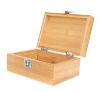 HAPINARY Humidor da Viaggio per Esterni in Legno 17,9x8,3x12,7 Cm, Custodia per Sigari Portatile Resistente All’usura, Scatola Professionale per Conservazione Sigari e Accessori da Viaggio