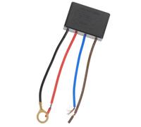 HAPINARY Interruttore Dimmerabile per Lampada da Tavolo Sensore Touch a 4 Livelli, Modulo di Controllo LED Nero in Abs Semplice ed Elegante