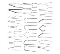 HAPINARY Kit di Punte per Pirografo Set di Ricambio da 25 Pezzi per Saldatore Ad Alta Temperatura Punte per Pirografia E Design Artistico del Legno