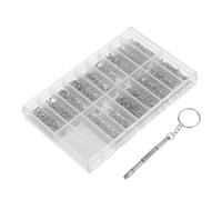 HAPINARY Kit Di Riparazione Di Occhiali Con 1000 Pezzi Di Microviti in Acciaio Inossidabile Piccole Viti Per Riparazione Di Occhiali E Kit Con Viti E Cacciavite Magnetico