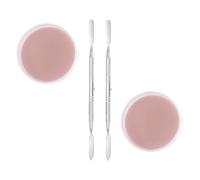 HAPINARY Kit Halloween 2 Pezzi Cera Trucco Viso Effetti Speciali Cera Pelle Finte Cicatrici Ferite Spatole Inclusa Per Feste Cosplay