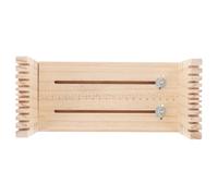 HAPINARY Kit per Braccialetti DIY in Legno Regolabile con Chiusura Supporto Stabile e Compatto per Creazione Bracciali e Collane Strumento Portatile per Artigianato Manuale