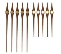 HAPINARY Kit per Riparazione e Sostituzione 5 Set Orologio in Plastica Accessori per Orologio da Senza Cornice, Strumenti DIY Classici e Funzionali
