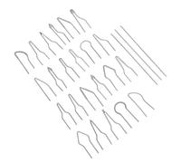 HAPINARY Kit Punte per Pirografia in Filo Alta Impedenza Resistenti alla Corrosione Accessori per Bruciatura Legno e Progetti Creativi Ricambi Professionali per Penna Pirografica DIY