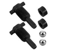 HAPINARY Kit Ricambio di Rilascio per Martinetto Idraulico Verticale in Acciaio, Accessorio Meccanico Vite e Sfera per Manutenzione e Gestione della Pressione Automotive