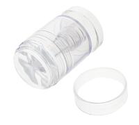 HAPINARY Kit Timbro Per Nail Art Girevole Regolabile, Kit Timbro Per Unghie Fai Da Te Per Salone e Casa, Strumento Per Manicure French Manicure Motivi Scalabili