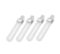 HAPINARY Lampada Per Manicure Tubo Luminoso 12w, Set Da 4 Pezzi, Ricambio Per Lampada Per Nail Art e Smalto, Compatta e Leggera Per Uso Professionale e Domestico