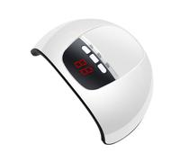 HAPINARY Lampada UV LED per Unghie 54w Asciugatrice per Unghie in Gel Compatta Mini per Manicure a Casa, Ufficio e Viaggi Luce LED Sicura per Pelle e Occhi