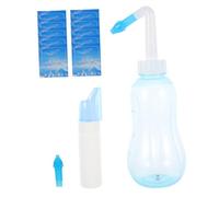 HAPINARY Lavaggio Nasale Flacone per Irrigatore Nasale di Pulizia per Seni Paranasali Disegno Tridimensionale per Uso Domestico Blu