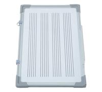 HAPINARY Lavagna bianca con pentagramma - Lavagna cancellabile a doppia faccia 45x30 cm - per studenti e insegnanti, utilizzabile in aule scolastiche e per lezioni musicali