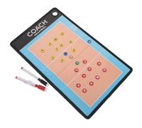 HAPINARY Lavagna Bianca per Allenatori di Pallavolo Magnetica Portatile con Pennarello e Pezzi Magnetici, Superficie Antigraffio, per Appunti Cancellabili a Secco e Strategie di