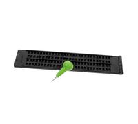 HAPINARY Lavagna Braille Portatile 4 Righe 28 Celle Strumento Di Scrittura Braille Kit Di Apprendimento Per Principianti Ciechi Set