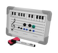 HAPINARY Lavagna Cancellabile A Secco Bianca Lavagnetta Musicale Per Pentagramma Lavagna Magnetica Per Casa E Ufficio Lavagnetta Linee Per Studenti