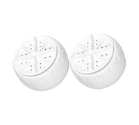 HAPINARY Lavatrice Portatile Turbo Automatica 2 Pezzi Usb Per Camper e Casa, Mini Lavatrice Da Tavolo Con Centrifuga Per Bucato Delicato, Adatta a Lavaggio Ad Acqua e Tessuti Intimi