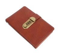 HAPINARY Libretto Salvadanaio con Lucchetto Password Raccoglitore Buste per Risparmio Contanti 18X11 CM Organizer Portatile Multifunzionale per Gestione Denaro e Budget Personale