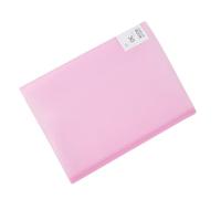 HAPINARY Libro di Conservazione per Pittura Diamanti 30 Pagine e Tasche Trasparenti in Plastica Rosa, Grande capacità per Collezioni d'Arte Studentesche e Facile da Trasportare
