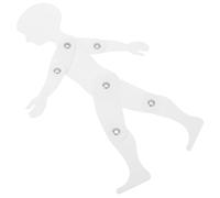 HAPINARY Manichino da Flessibile con Articolati Modello Anatomico Realistico per Studio e Pratica di Schizzo per Artisti