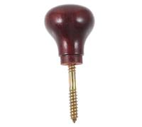 HAPINARY Manico Del Bastone in Legno Massello Ergonomico, Pomello Di Ricambio Per Canna Robusto e Liscio, Accessorio Per Bastone Da Passeggio Da Uomo e Donna Adatto Per Uso Interno Ed Esterno