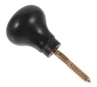 HAPINARY Manico in Legno Massello Per Bastone Da Passeggio, Testa Di Canna Ergonomica Lucidato, Pomello Di Ricambio Per Uomo e Donna, Facile Da Installare Per Uso Esterno e Quotidiano