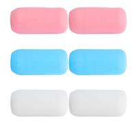 HAPINARY Manicotti Elastici per Bottiglie da Viaggio 22Cm in Silicone Anti-Perdite Set 6 Pezzi Coperture Protettive per Flaconi Shampoo Lozione e Detergente per Utilizzo Outdoor e Viaggi