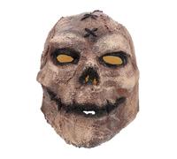 HAPINARY Maschera Spaventapasseri per Halloween in Materiale a Rete, Accessorio Realistico per Festa in Maschera e Performance Scenica, per Party di Halloween